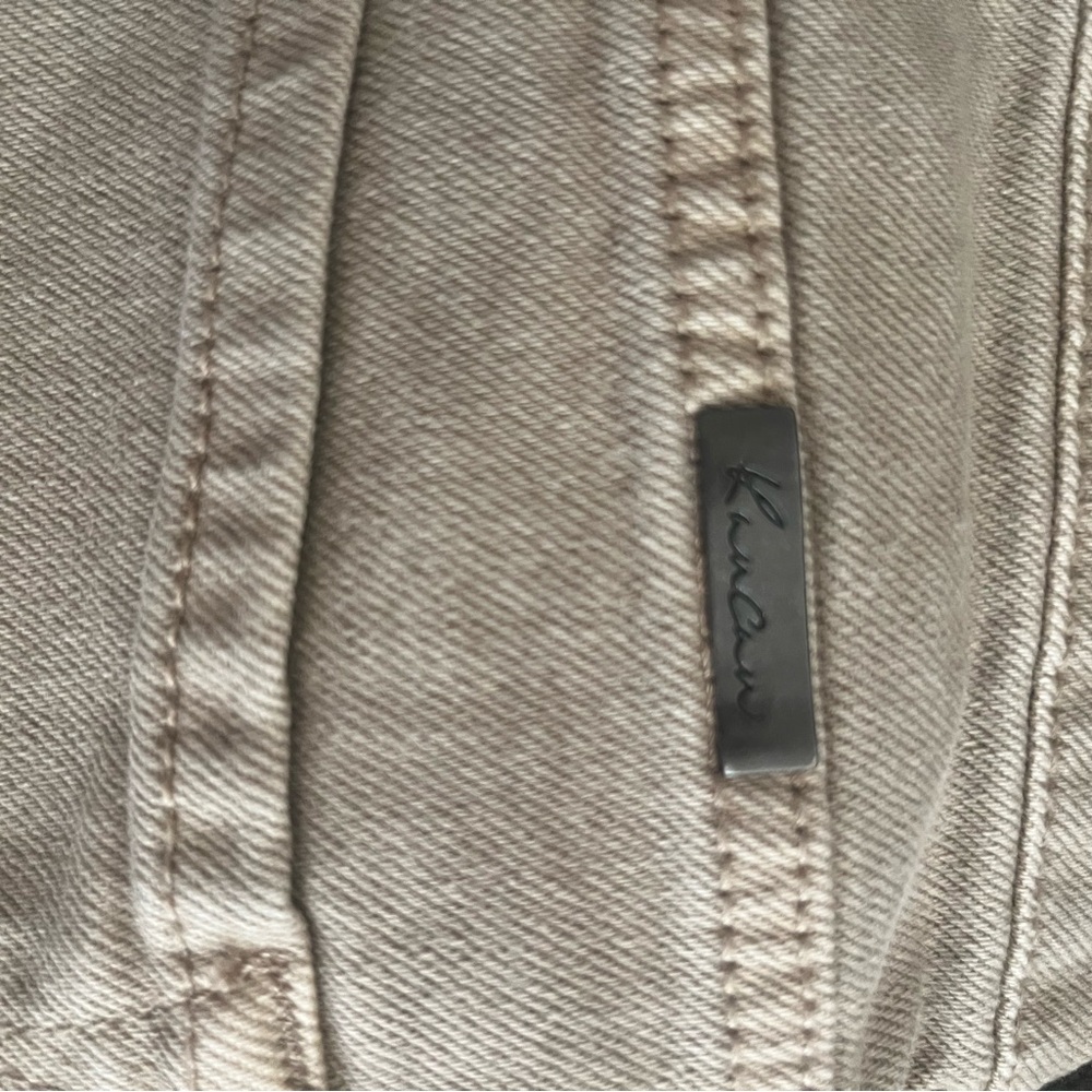 KanCan Women's Brown Frayed Hem Jean Shorts - Picture 13 of 15